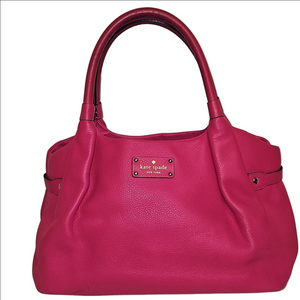 Kate Spade Hot Pink Leather Handbag